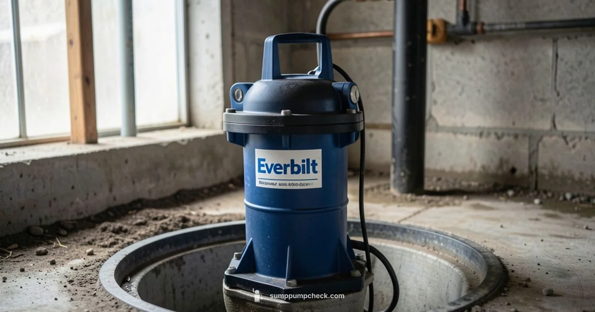 Everbilt Pumps Guide - Sump Pump Check