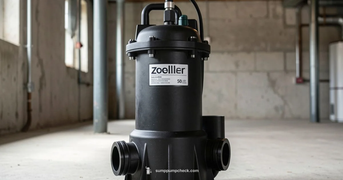 50 Series Sump Pump 50 Series Sump Pump - Sump Pump Check