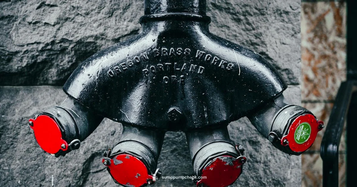 Outdoor Discharge Outdoor Discharge - Sump Pump Check