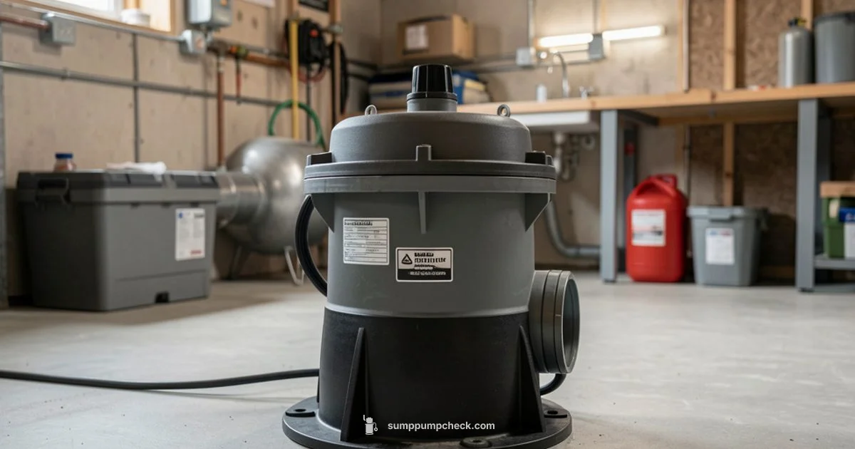 Air Lock Troubleshooting - Sump Pump Check