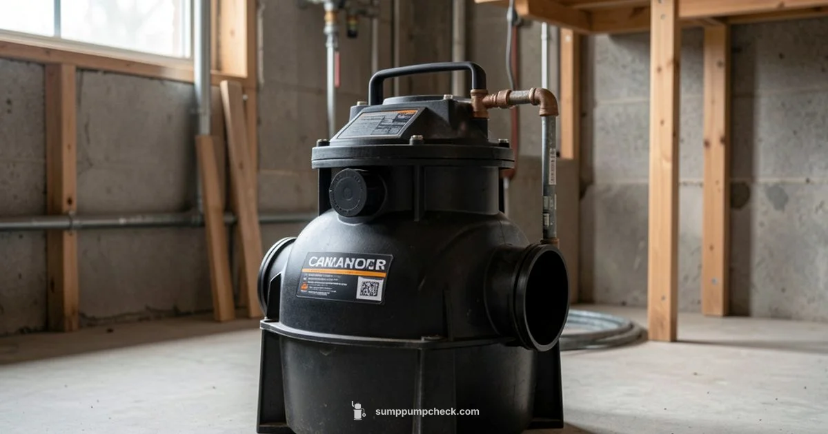 Six CIA Sump Pump Six CIA Sump Pump - Sump Pump Check