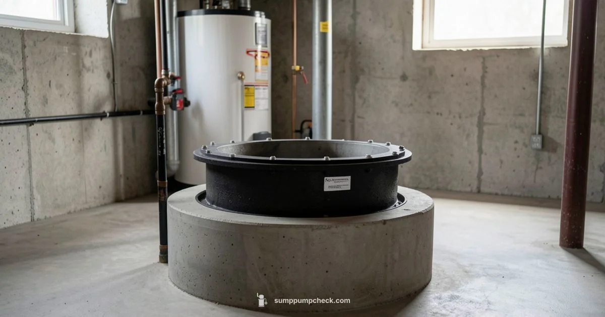 Sump Pit Basics - Sump Pump Check