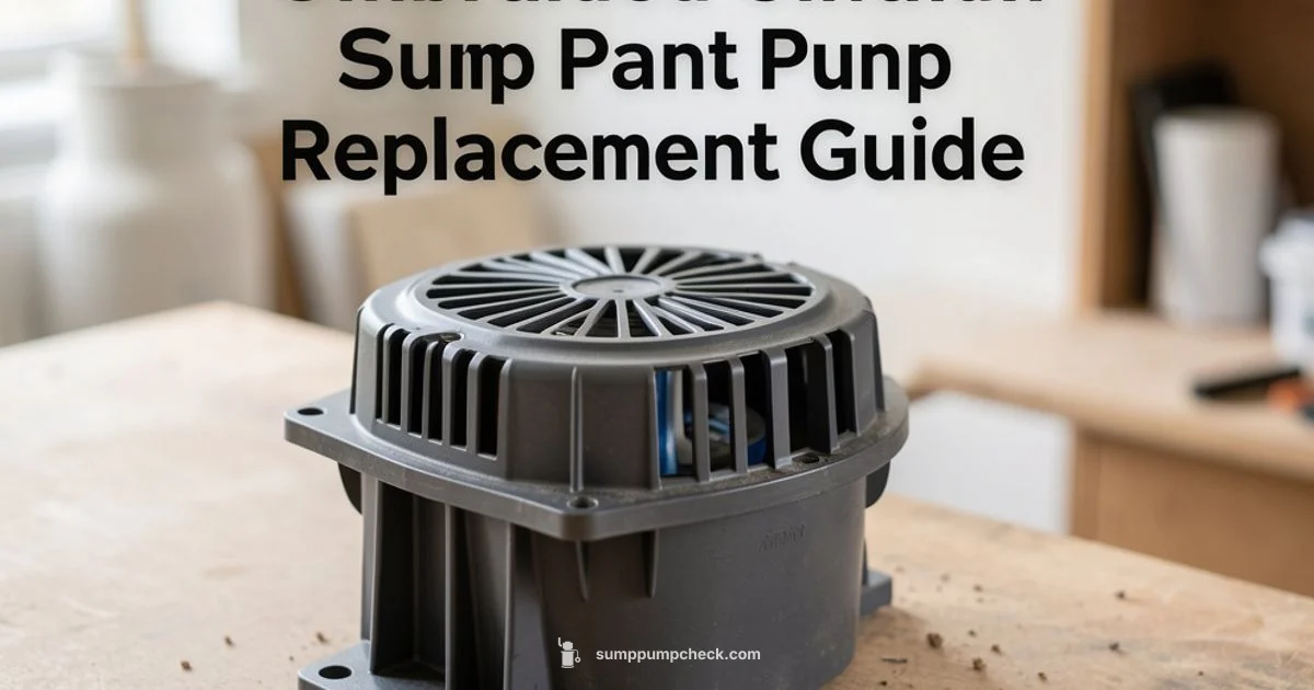 Sump Pump Replacement - Sump Pump Check