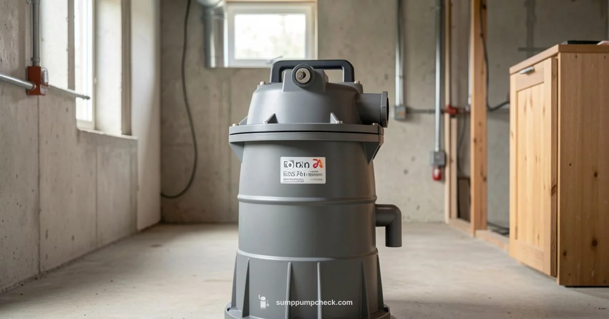 Broken Sump Pump - Sump Pump Check