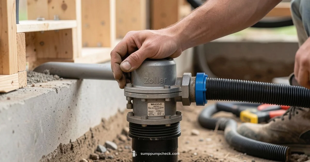 Zoeller Check Valve Zoeller Check Valve - Sump Pump Check