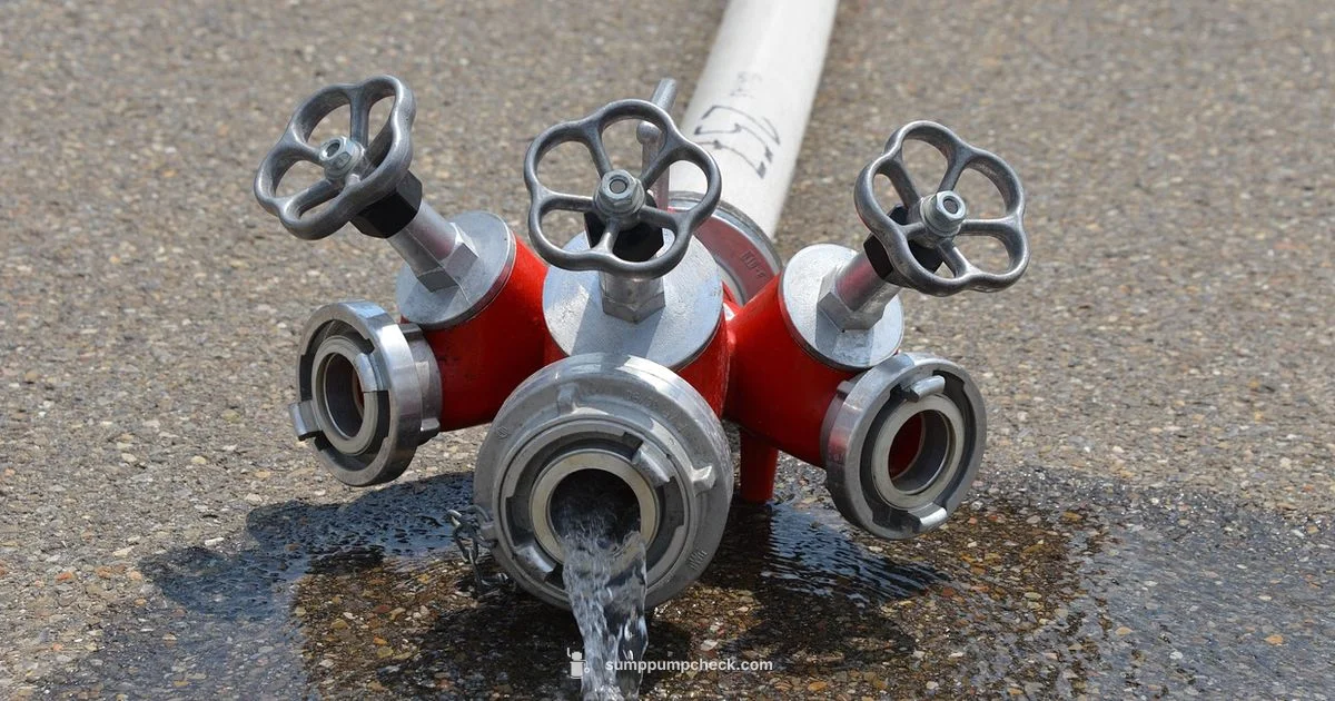 2 Inch Hose Adapter - Sump Pump Check