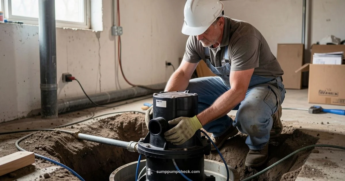 Sump Pump Replacement - Sump Pump Check