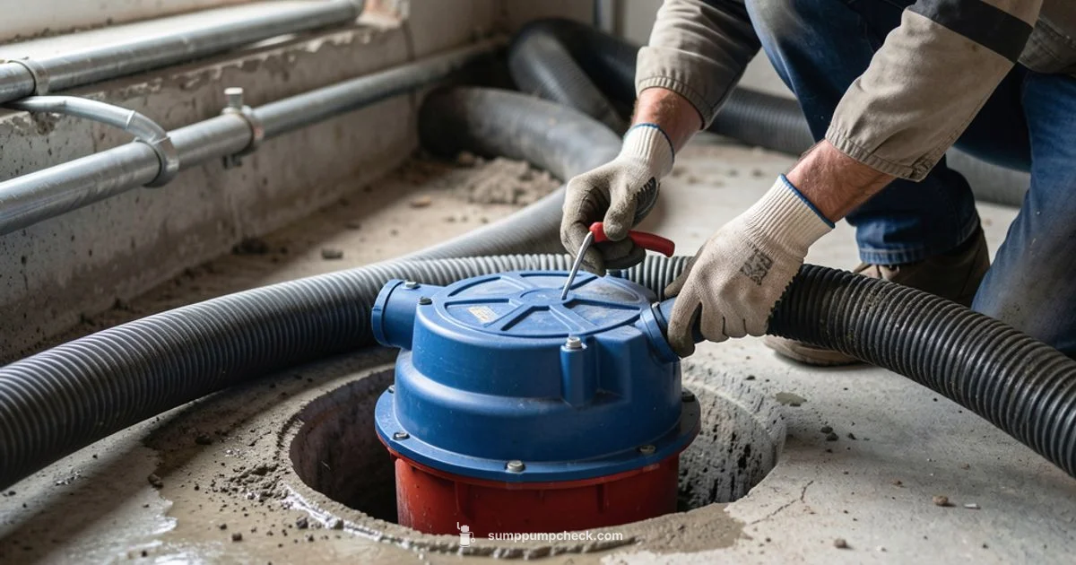 Sump Hose Setup Sump Hose Setup - Sump Pump Check