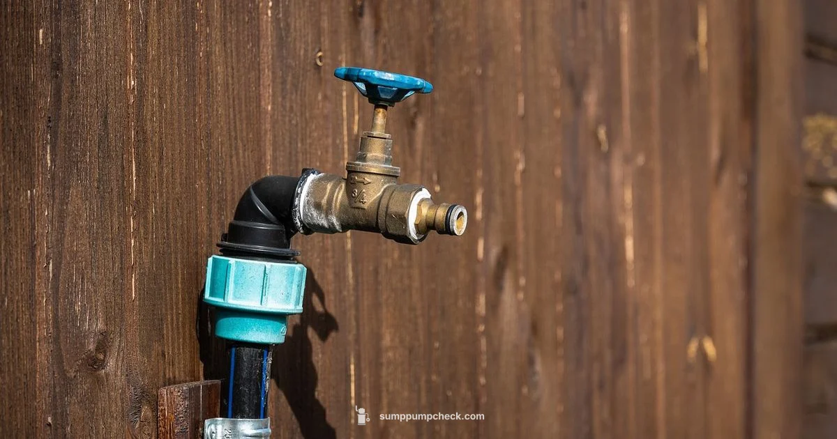 Discharge Line Guide - Sump Pump Check