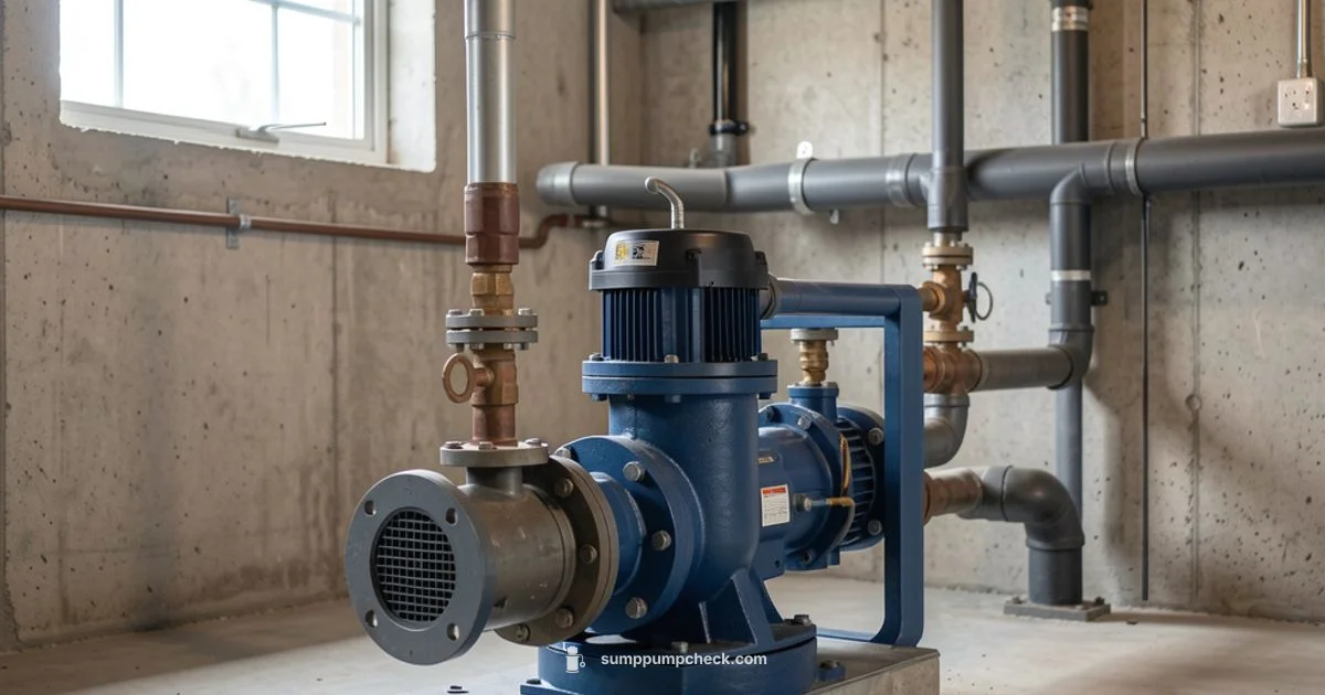 Basement Sewage System Basement Sewage System - Sump Pump Check