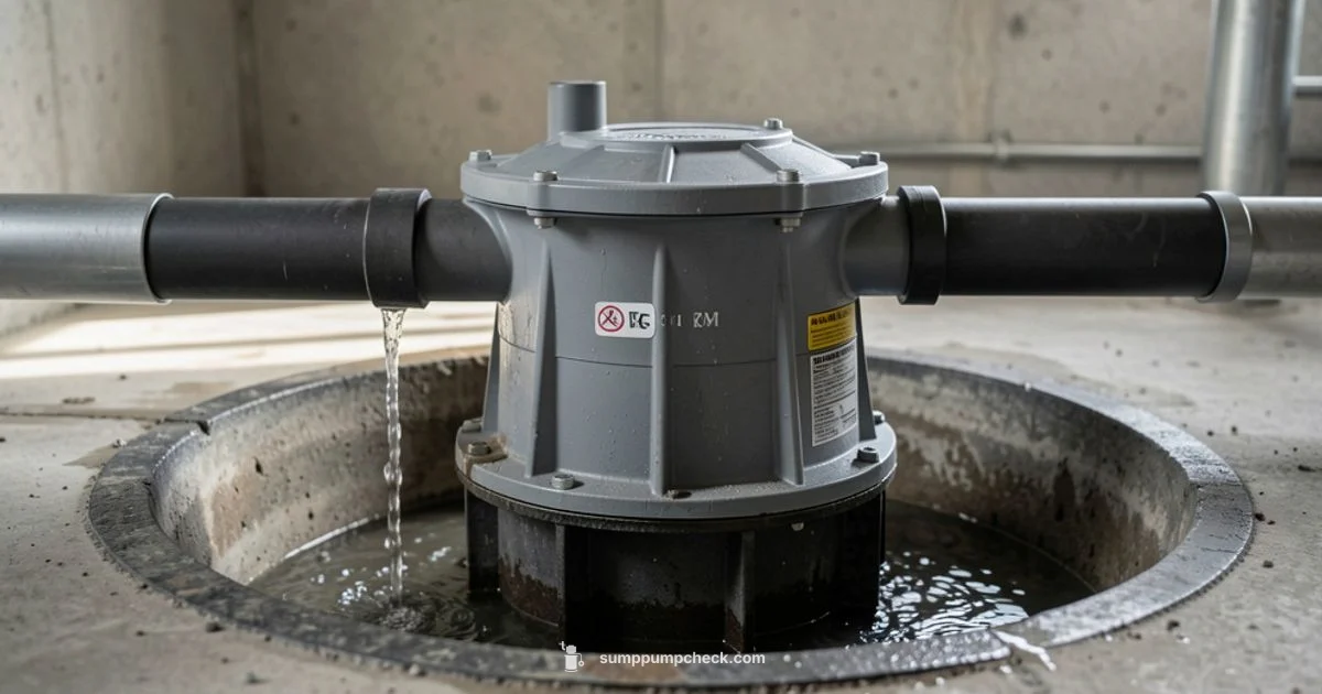 WSS30V Overview - Sump Pump Check