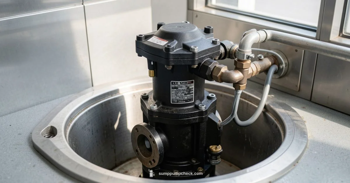 Elevator Pit Pump Setup - Sump Pump Check