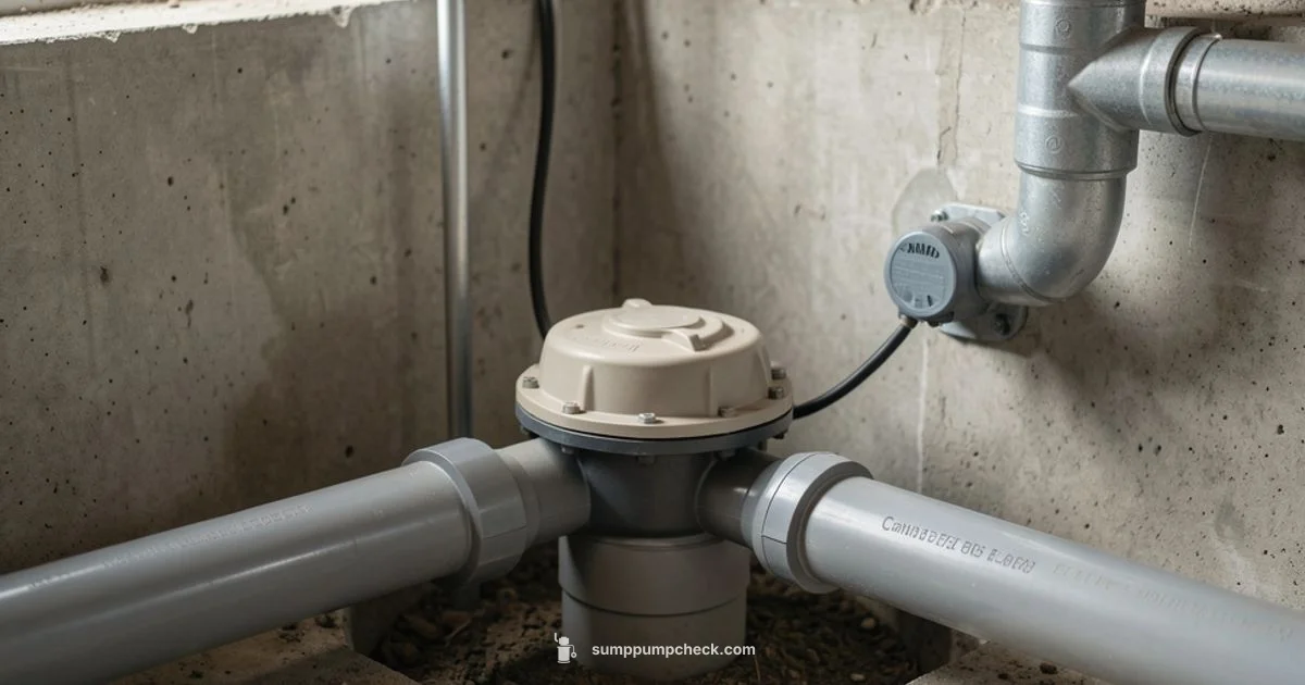 Discharge Line Guide Discharge Line Guide - Sump Pump Check