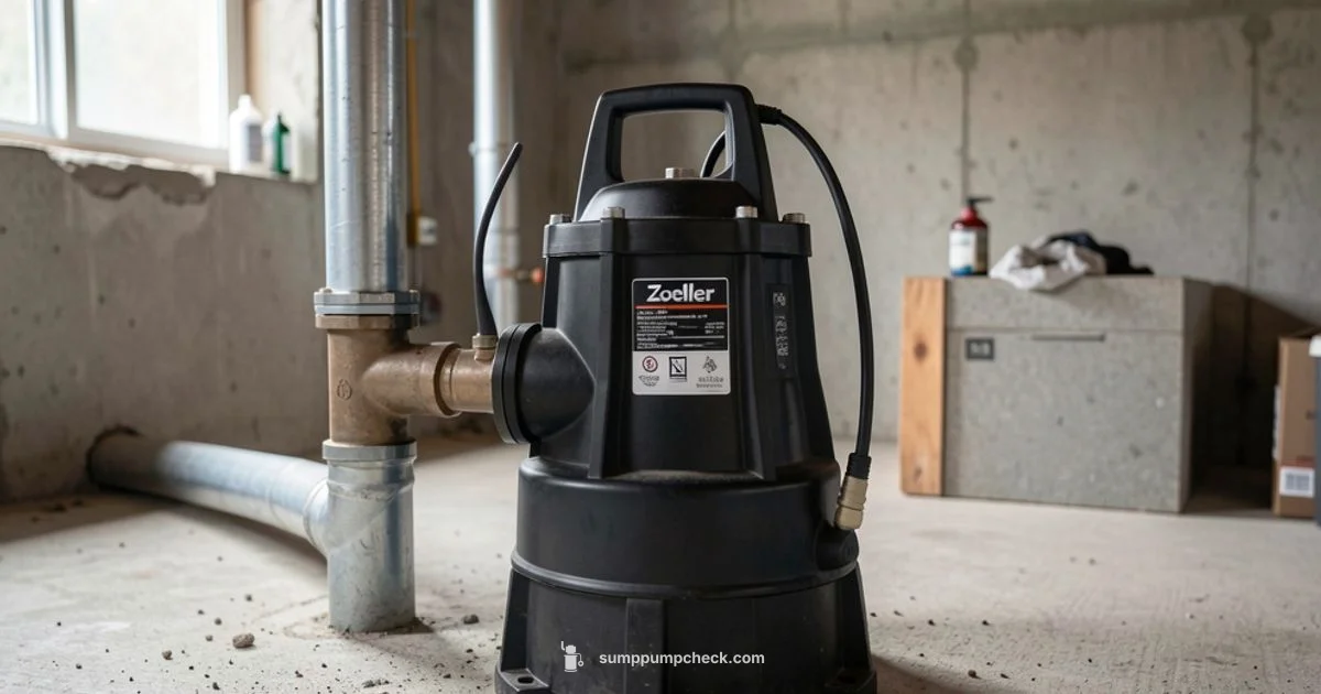 Zoeller Submersible Pump - Sump Pump Check