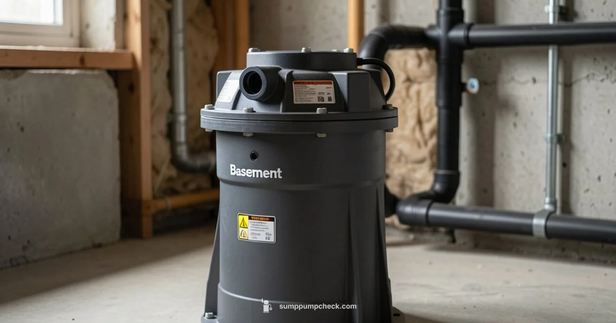Sump Pump Maintenance - Sump Pump Check