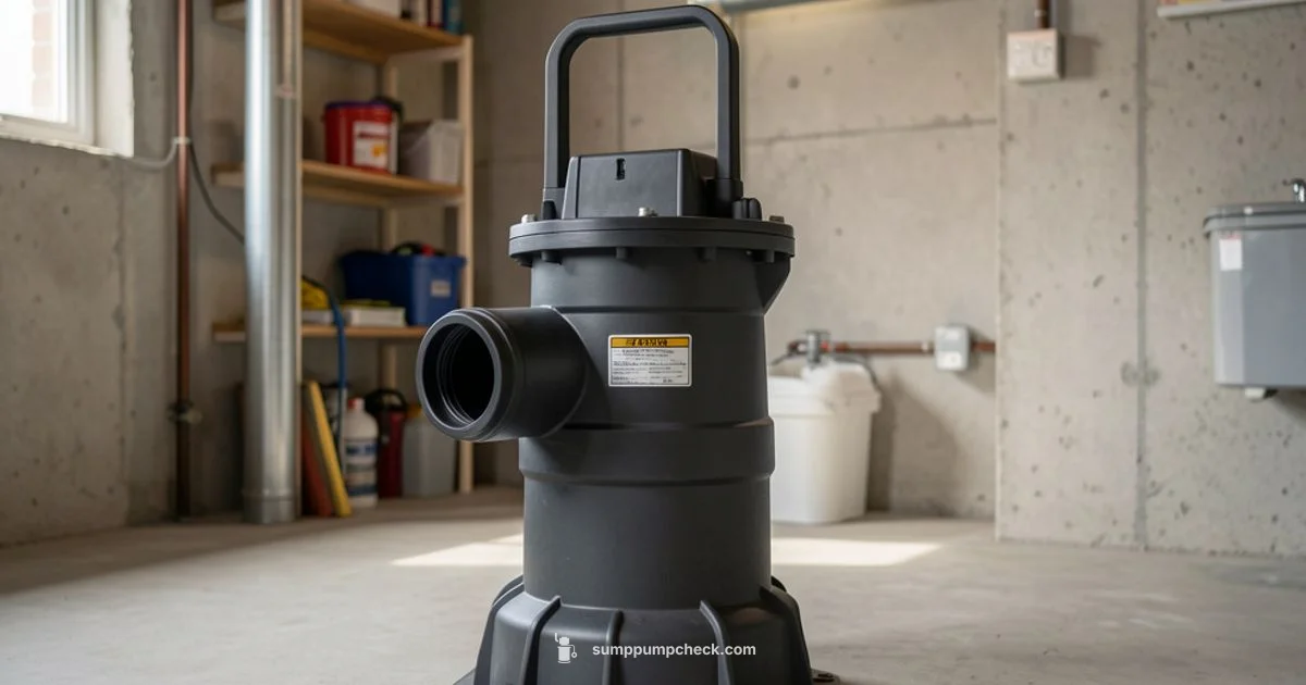 Storm Pro Sump Pump - Sump Pump Check