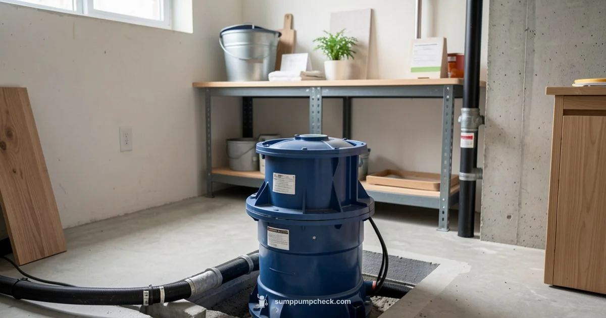 Sump Pump Essentials - Sump Pump Check