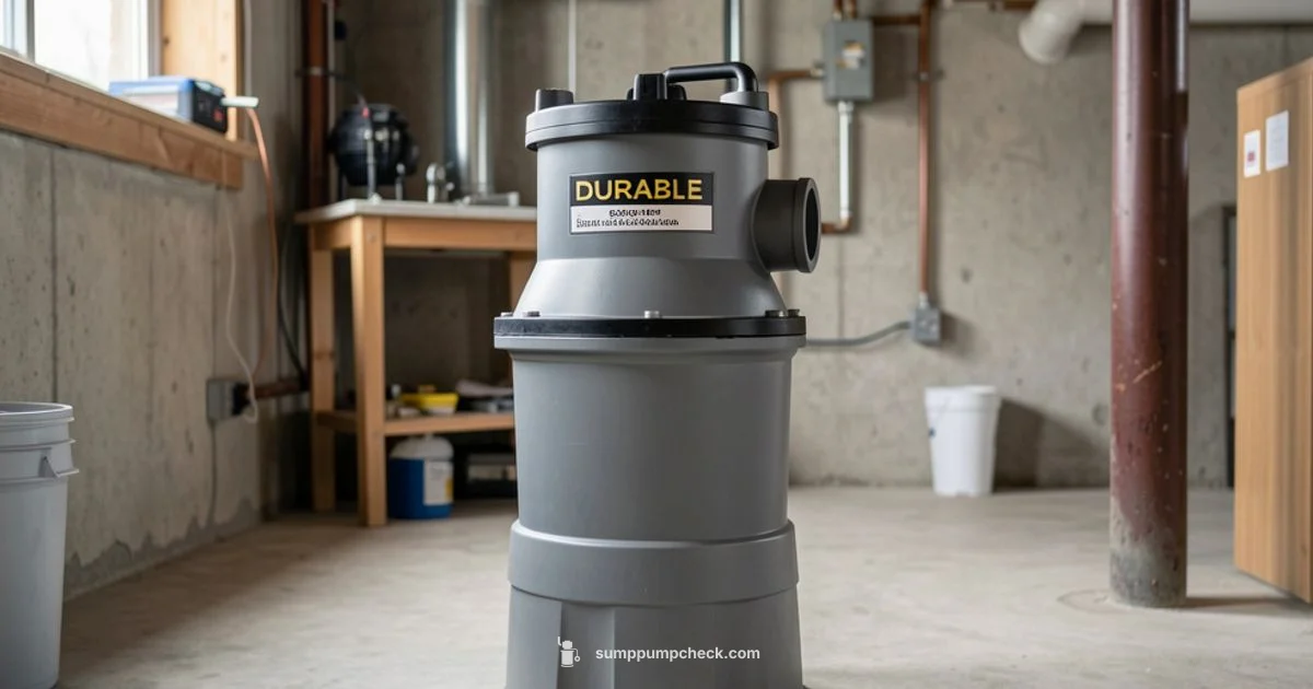 Most Durable Sump Pump - Sump Pump Check