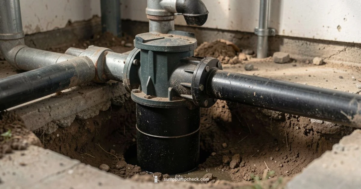 Clogged Discharge Line - Sump Pump Check