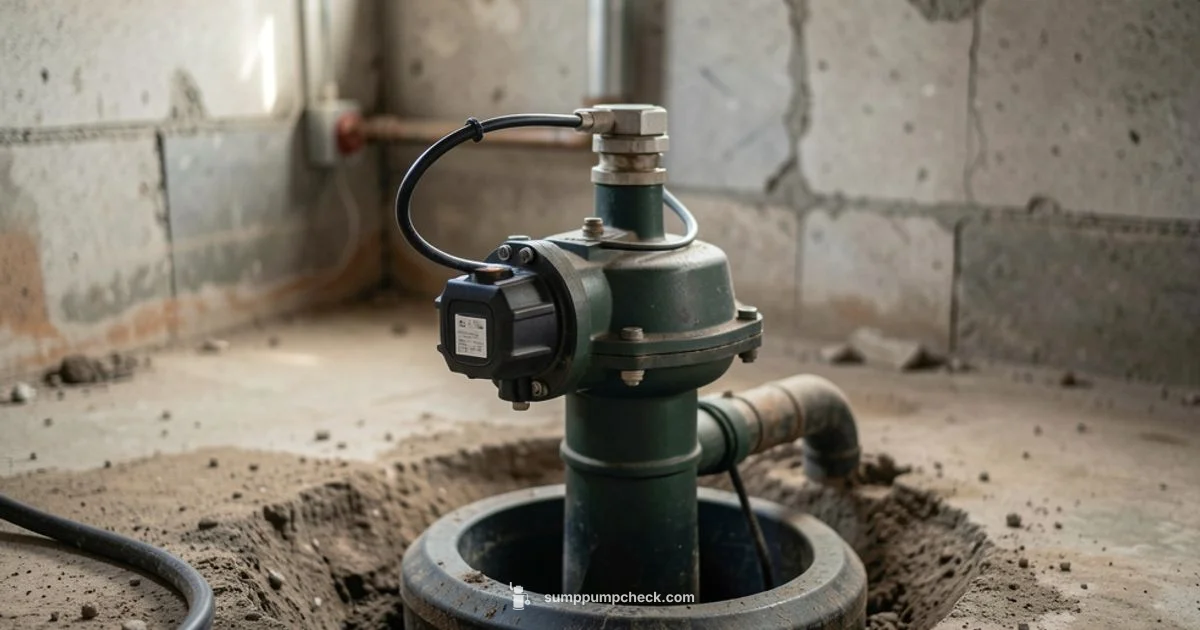 Float Switch Diagram - Sump Pump Check