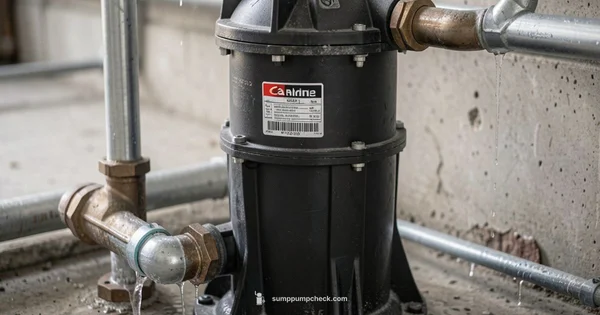 Frozen Pipes - Sump Pump Check