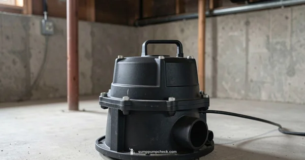 Low Profile Sump Pump - Sump Pump Check