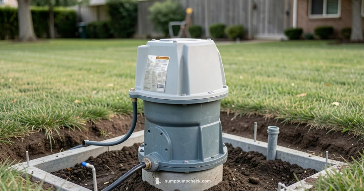 Exterior Sump Pump Guide - Sump Pump Check