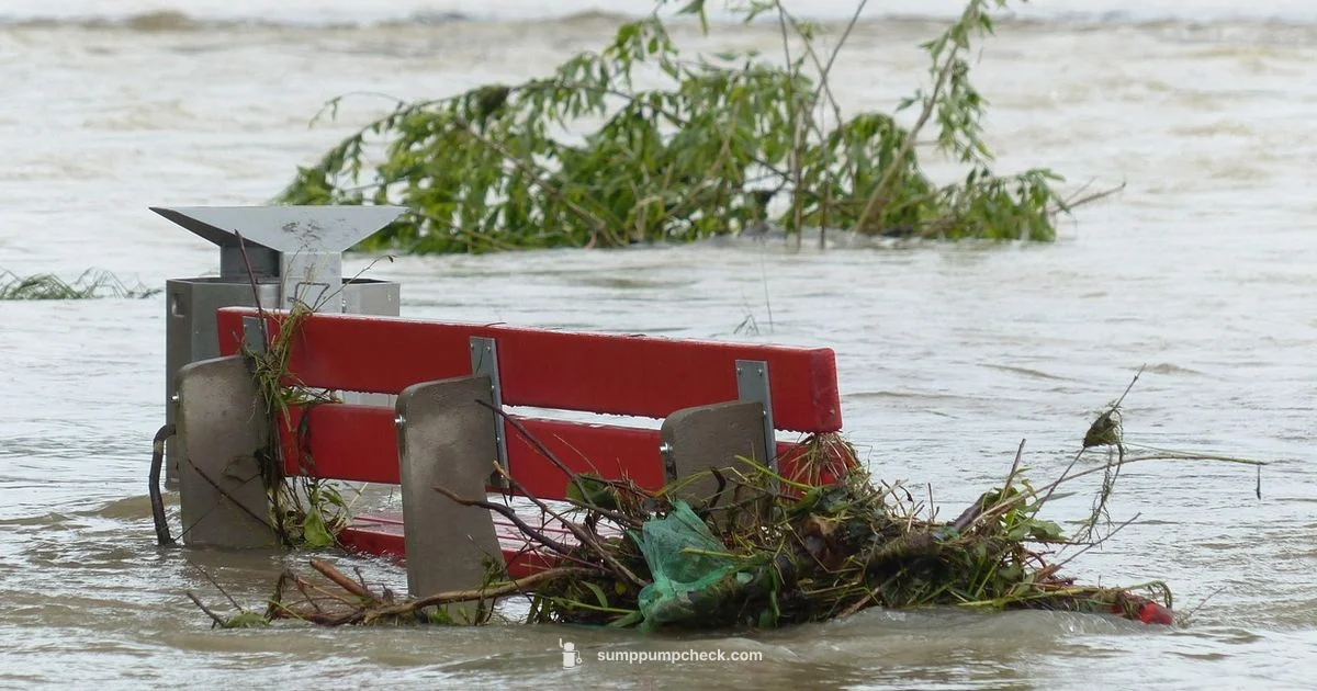 Drain Yard Water - Sump Pump Check