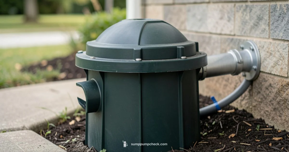 Sump Pump Discharge Install Sump Pump Discharge Install - Sump Pump Check