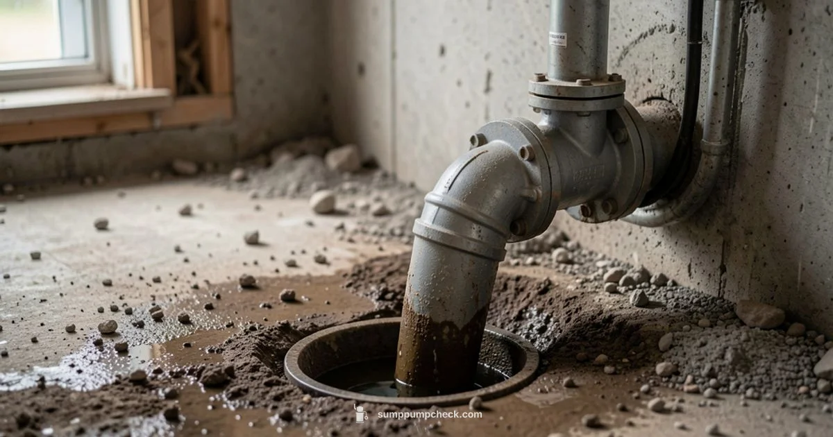 Sump Pump Pipe Leak Sump Pump Pipe Leak - Sump Pump Check