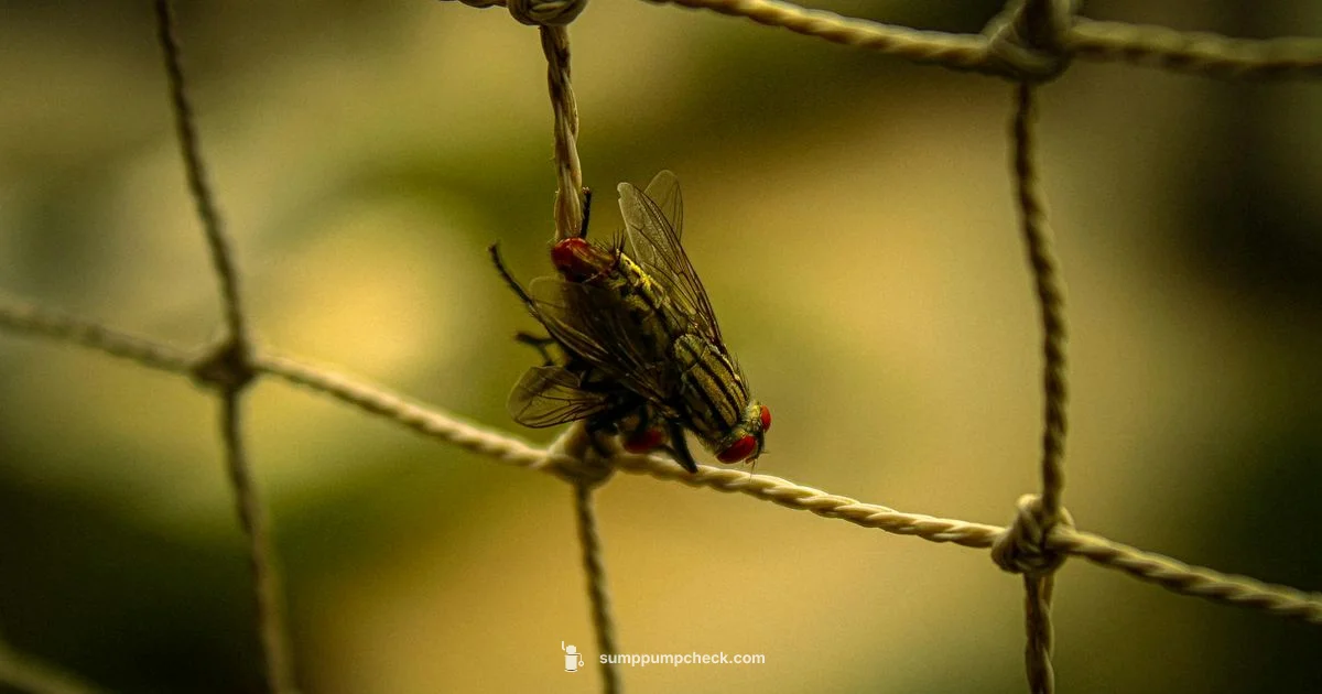 Drain Fly Cleanup - Sump Pump Check
