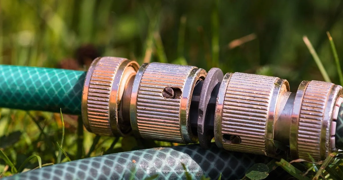 Sump Pump Adapter - Sump Pump Check