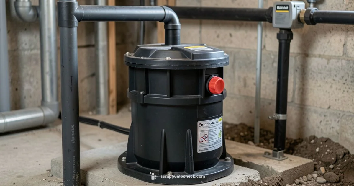 Sump Pump Setup Sump Pump Setup - Sump Pump Check