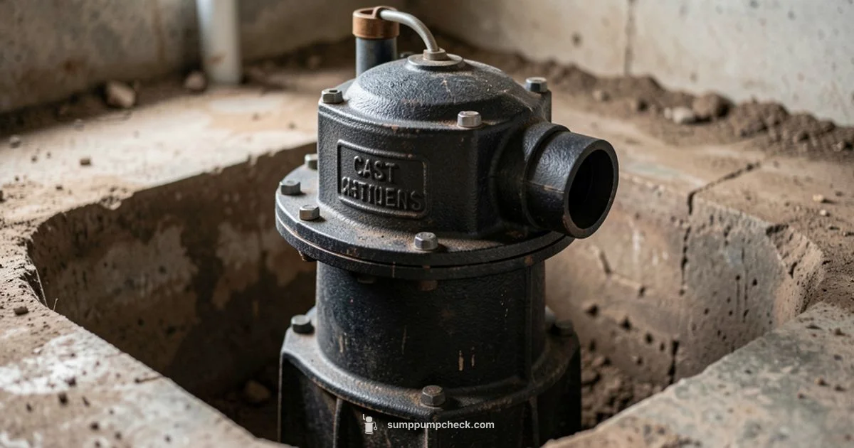 Cast Iron Sump Pump Cast Iron Sump Pump - Sump Pump Check