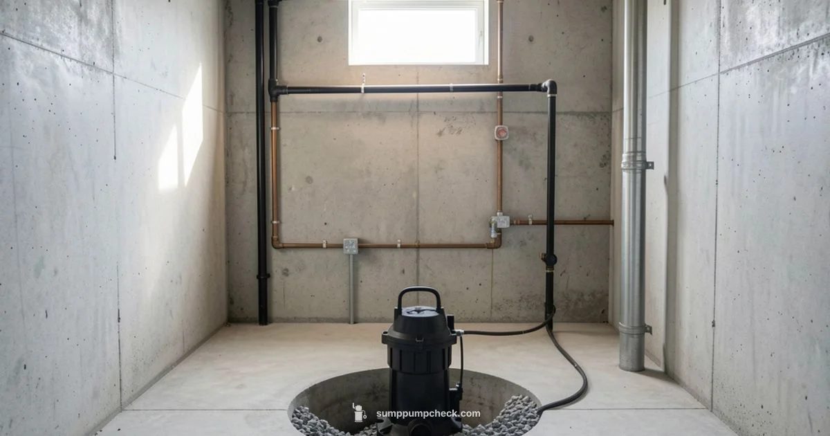 Sump Pump Setup - Sump Pump Check