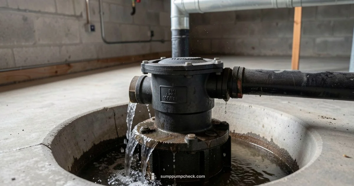 Sump Pump Startup - Sump Pump Check