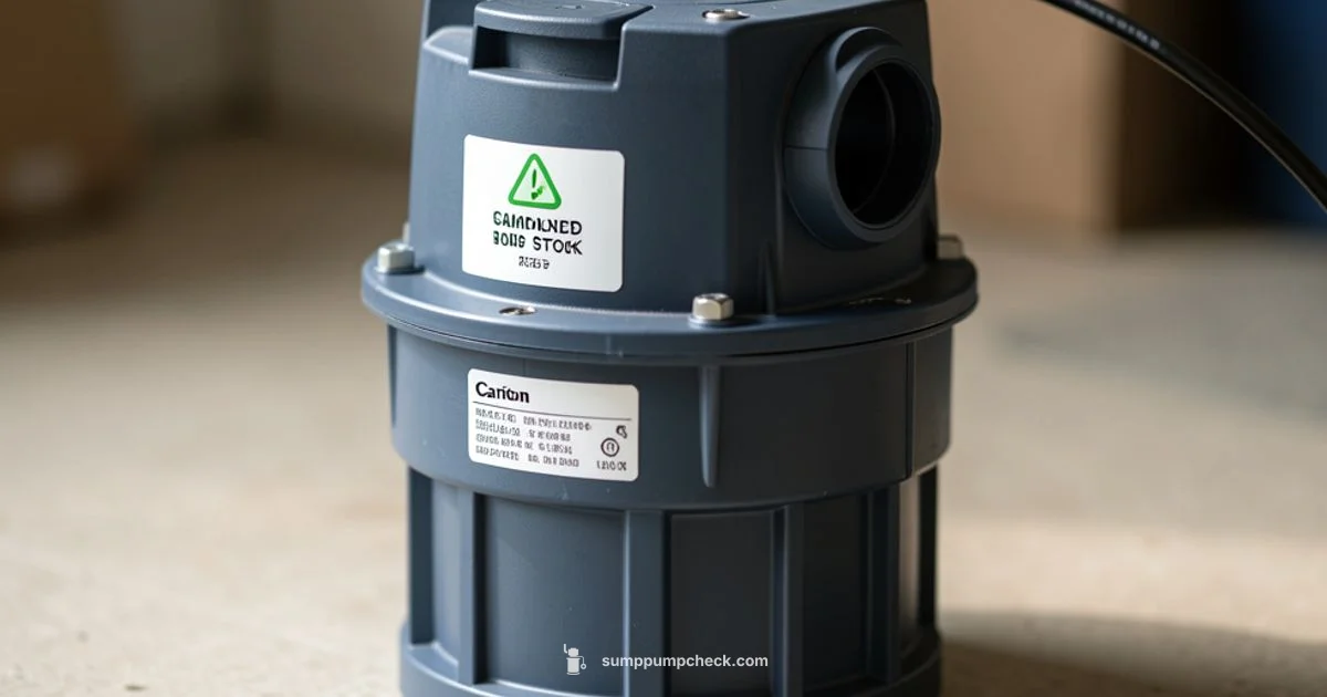 Sump Beep Fix - Sump Pump Check