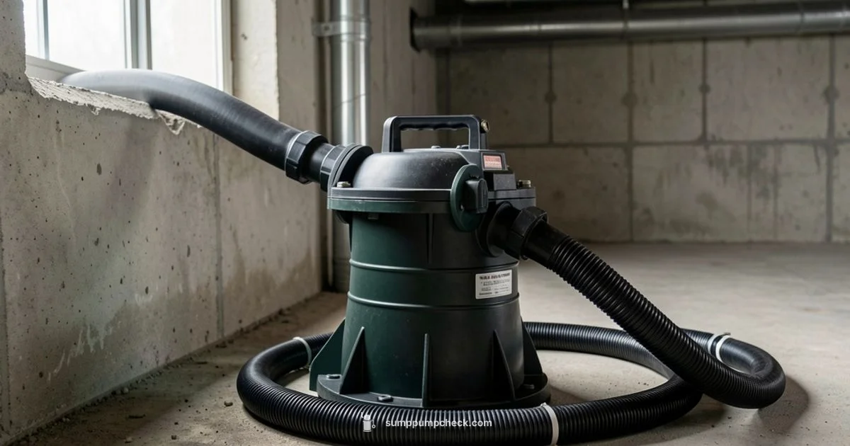 Hose Connection Guide - Sump Pump Check