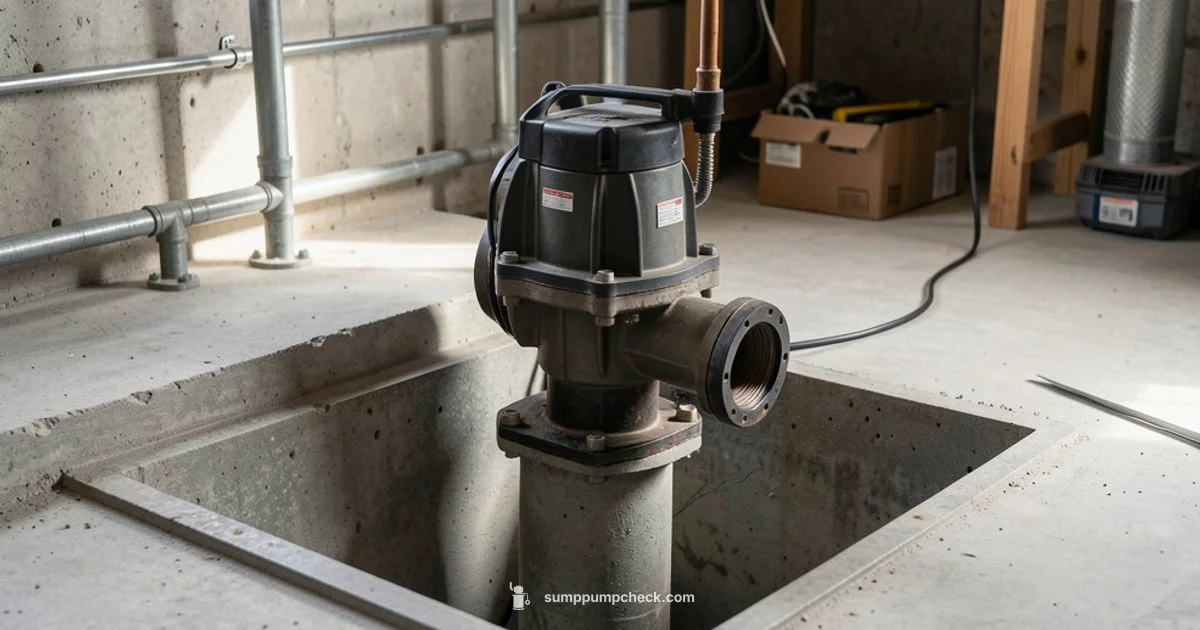 Sump vs Ejector Pit - Sump Pump Check