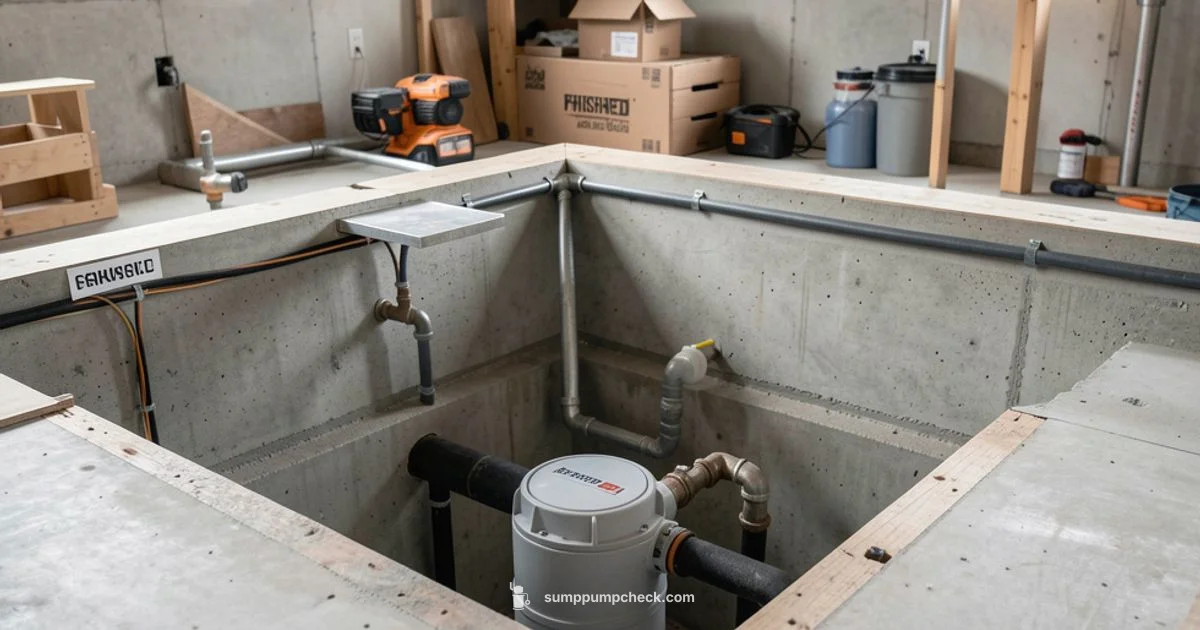 Hide Sump Pump - Sump Pump Check