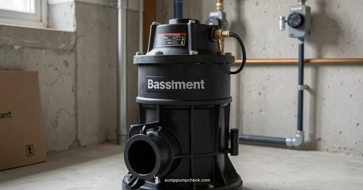 Sump System Basics - Sump Pump Check