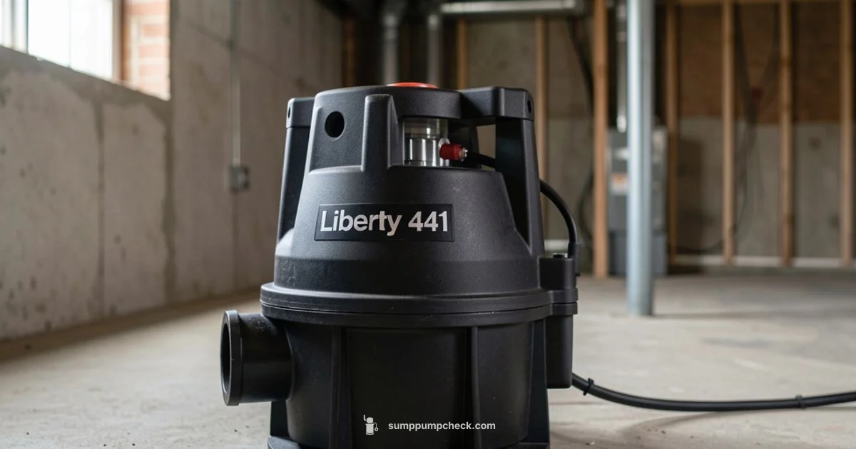 Liberty 441 Review - Sump Pump Check