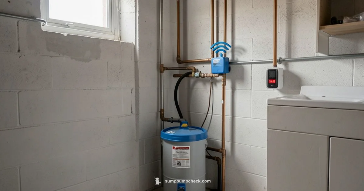 WiFi Sump Alarm WiFi Sump Alarm - Sump Pump Check