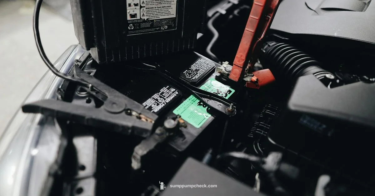 Battery Backup System - Sump Pump Check