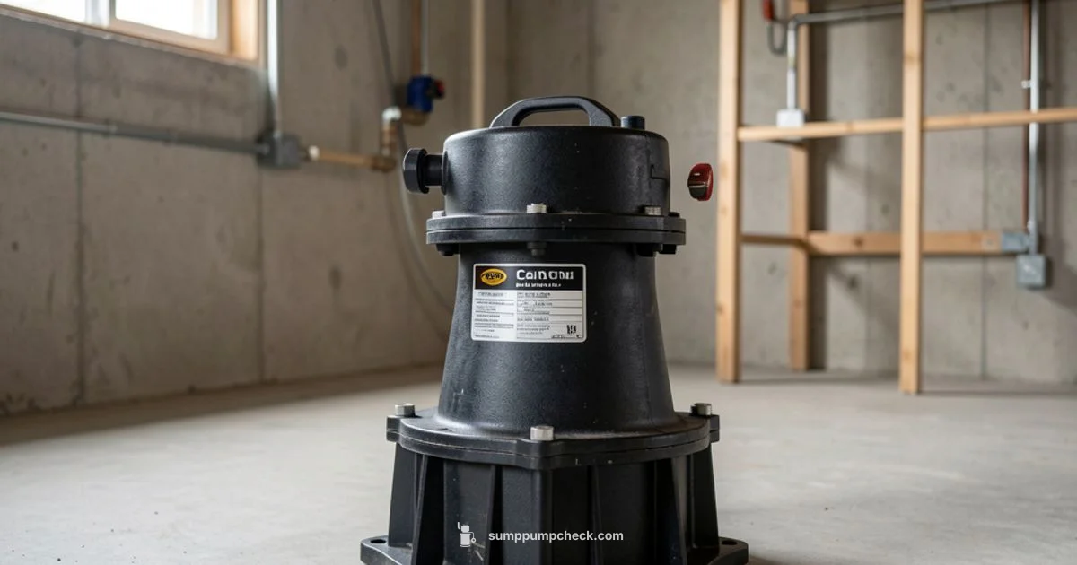 Half HP Sump Pump - Sump Pump Check