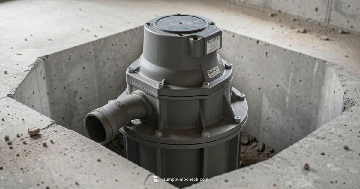 Everbilt 1 HP Sump Pump - Sump Pump Check