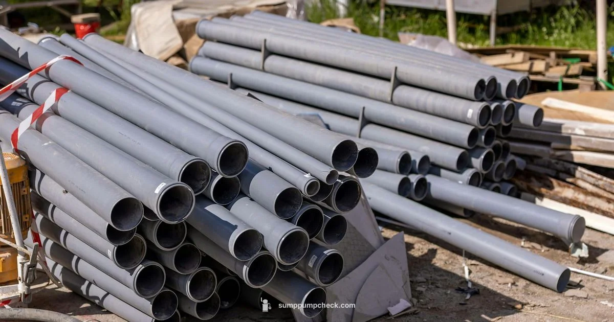 Discharge Pipe Guide - Sump Pump Check