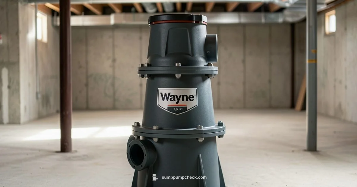 Wayne Pedestal Sump Pump - Sump Pump Check