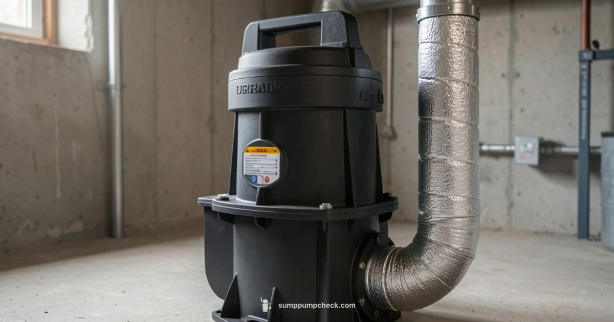 Ice Proof Discharge - Sump Pump Check