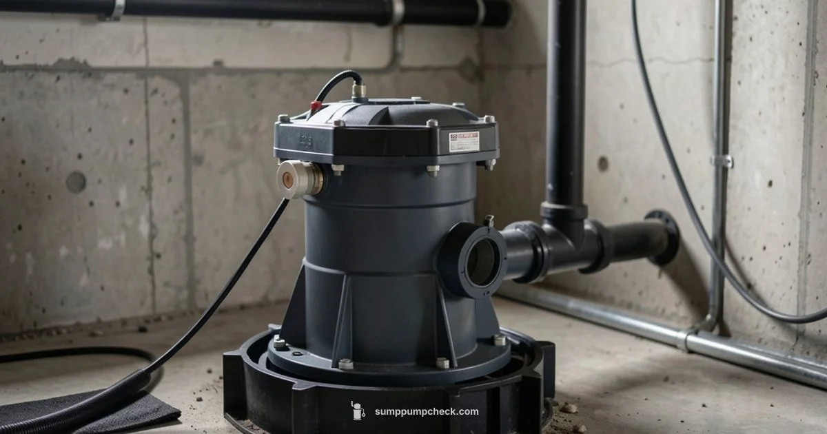 Stable Sump Pump Base - Sump Pump Check